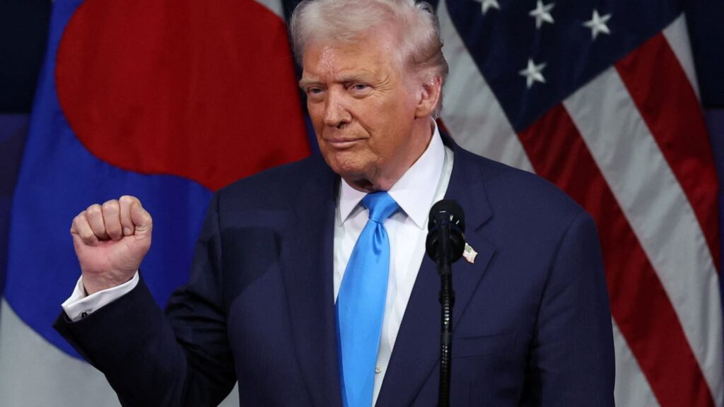 President Trump announces trade breakthrough with South Korea during Asia tour