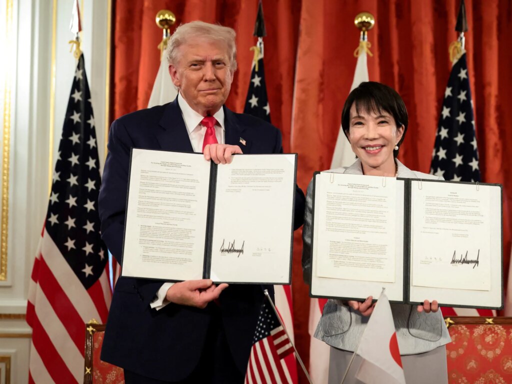 President Trump and Japan’s Mr. Takaichi sign agreement to secure rare earth supplies | Donald Trump News