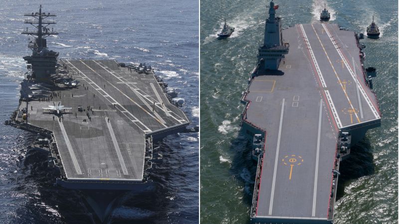 China’s newest aircraft carrier is inferior to the 50-year-old U.S. warship in some important respects, says a former U.S. officer.