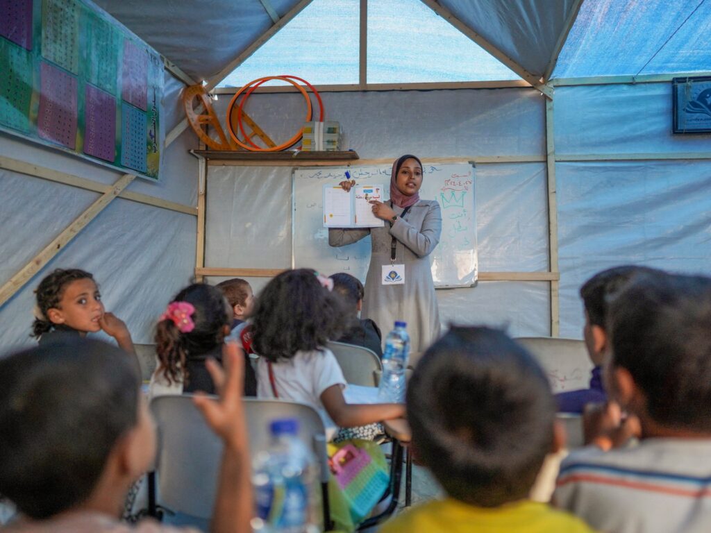 Traumatized children in Gaza urgently need the hope that education can provide. Israeli-Palestinian conflict