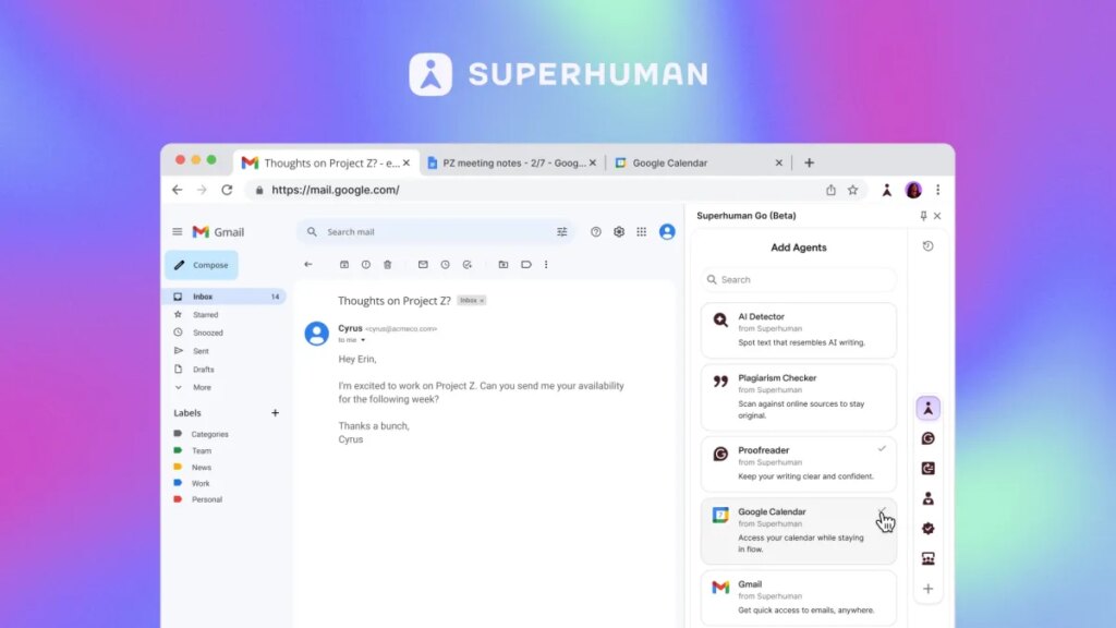 Grammarly rebrands as “Superhuman” and launches new AI assistant