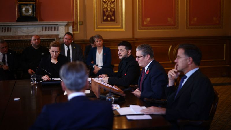 Europe’s ‘coalition of the willing’ vows to increase economic pressure on Russia