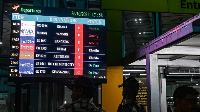 Direct flights between India and China resume after five years, latest sign of warming relations