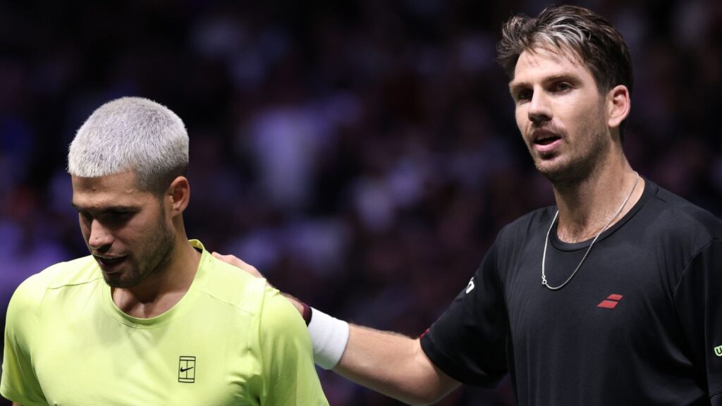 Carlos Alcaraz suffers a shocking three-set loss to British No. 2 Cameron Norrie in the second round of the Paris Masters | Tennis News