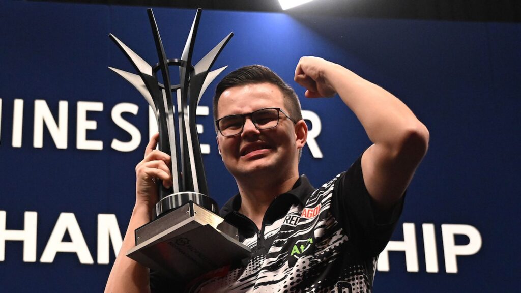 Jan van Veen dominates Luke Humphries in European Championship final to win first major title after final leg drama | Darts News