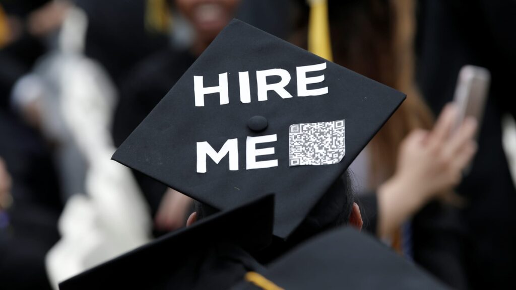 AI puts pressure on new graduates looking for work
