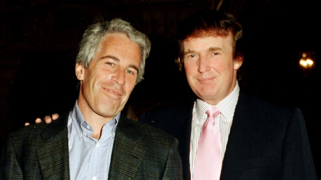 President Trump mentions Jeffrey Epstein’s emails