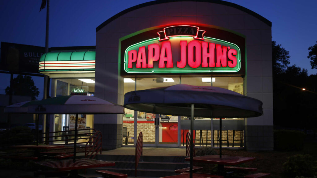 Papa John’s stock falls on report that Apollo has withdrawn from private deal