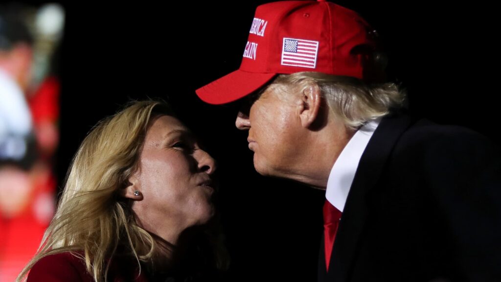 President Trump on Marjorie Taylor Greene’s resignation: She was ‘the worst’