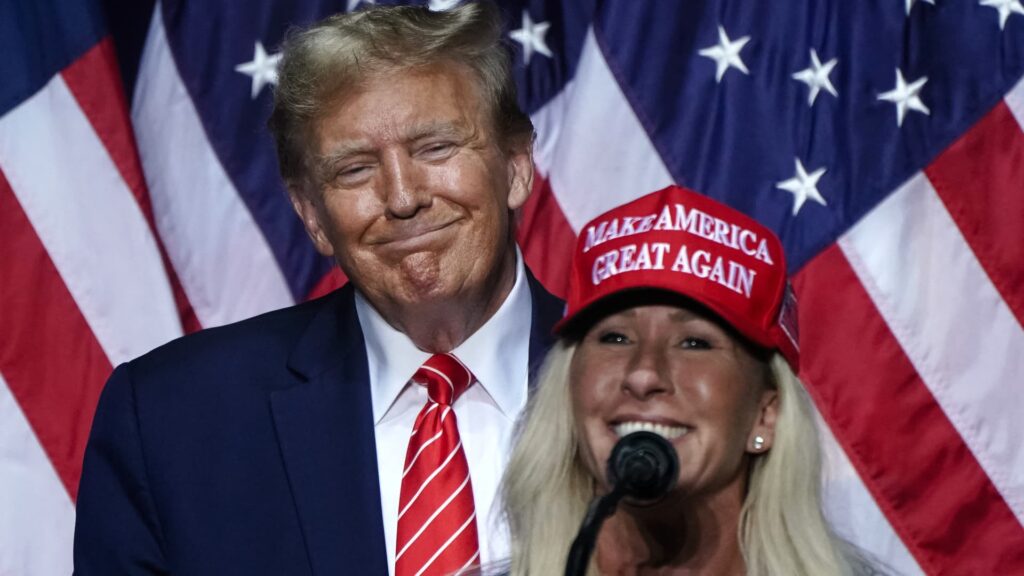 President Trump cuts ties with Marjorie Taylor Greene