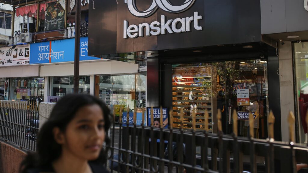 SoftBank-backed Lenskart’s IPO teeters on unstable debut despite oversubscription