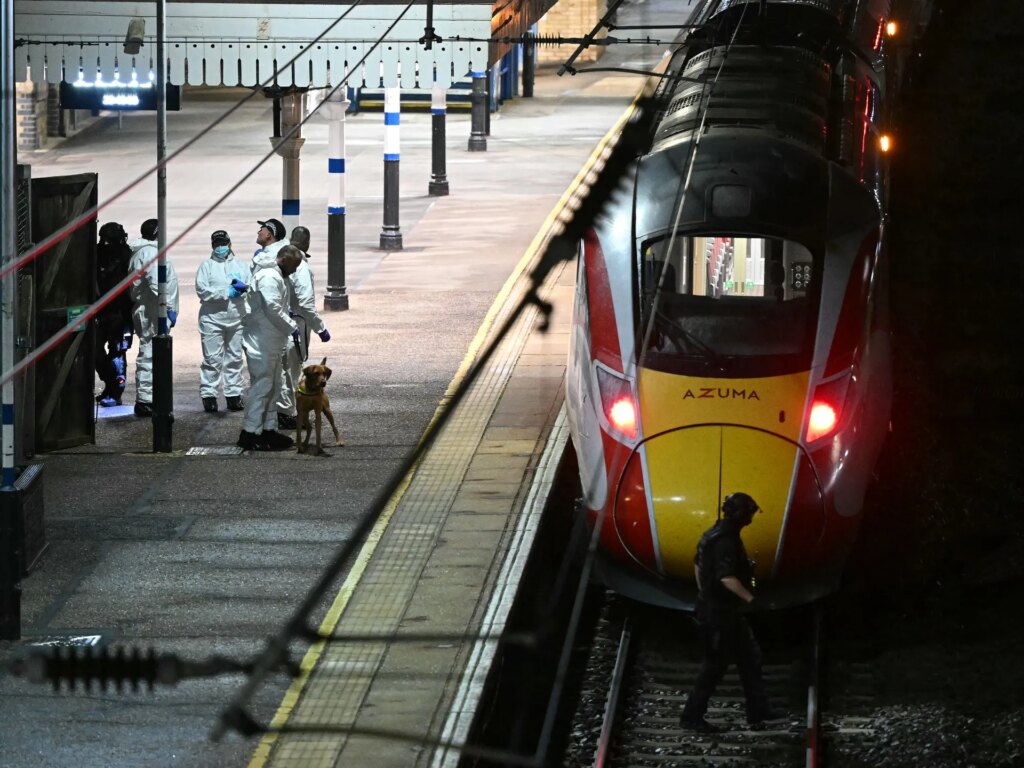 British police arrest 2 suspects in stabbing of ‘multiple people’ on train | Crime News