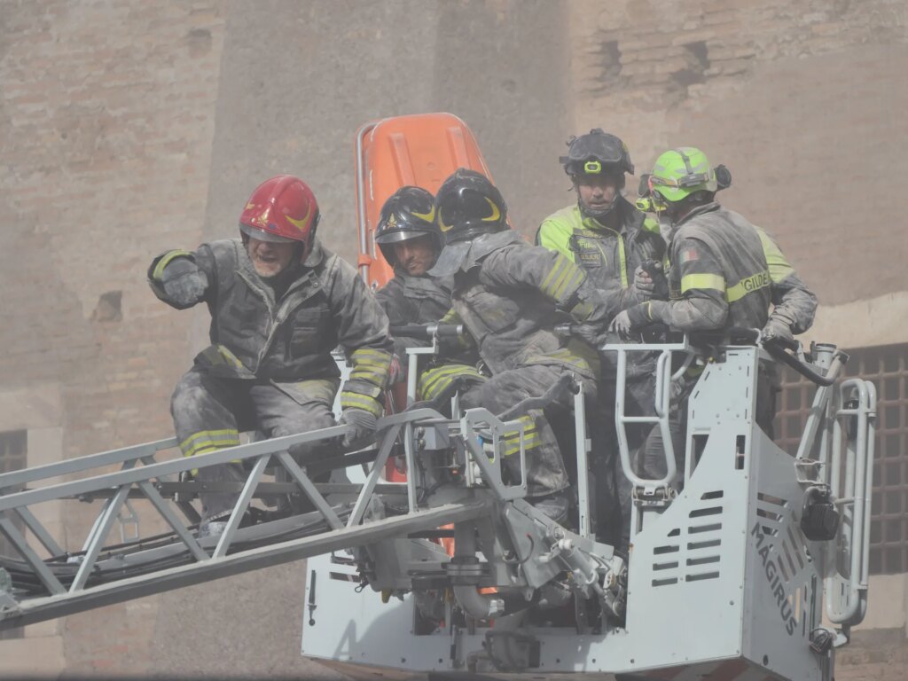 Worker dies after being rescued from partially collapsed medieval tower in Italy | Italy News