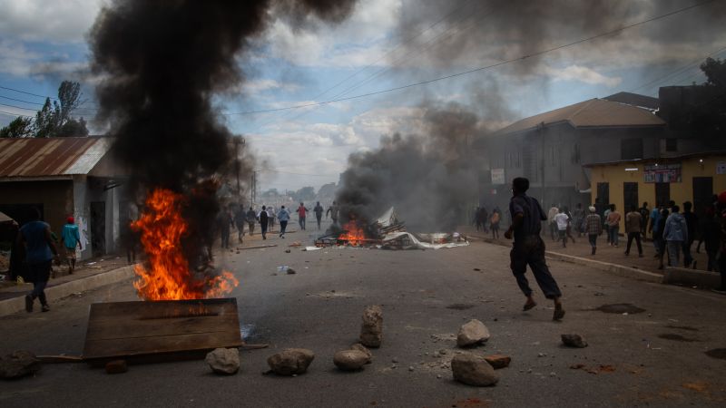 Tanzanian police dispose of bodies after election violence, opposition claims