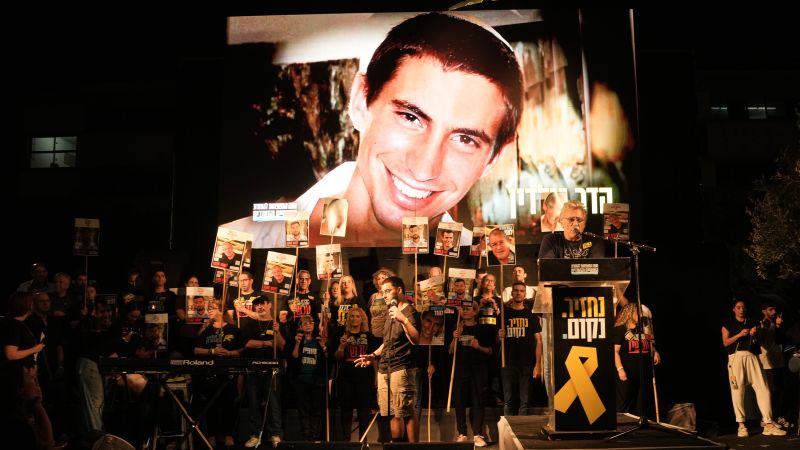 Israel receives remains believed to be those of soldiers killed in 2014 conflict