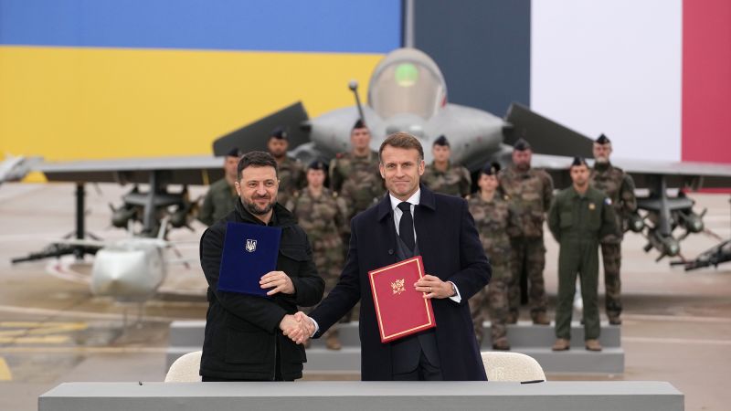 Ukraine to buy up to 100 French fighter jets, Elysee Palace announced