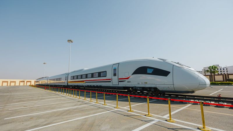 Egypt’s 155 mph high-speed train unveiled