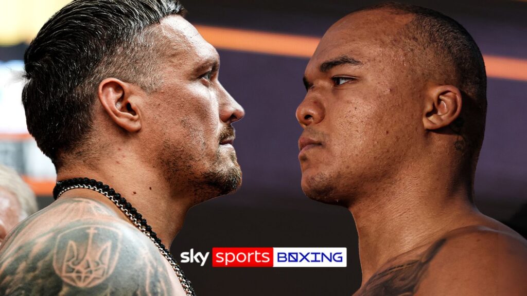 Oleksandr Usyk vacates WBO heavyweight title after being announced to defend against Fabio Wardley | Boxing News