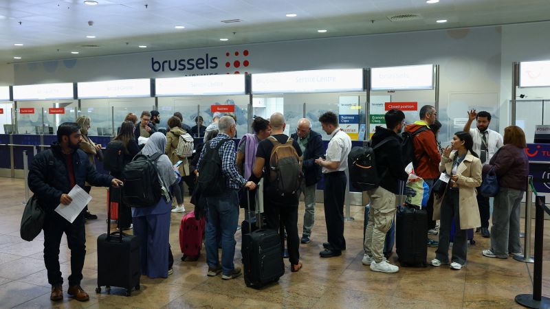 Brussels and Liege airports closed for several hours due to drone attack