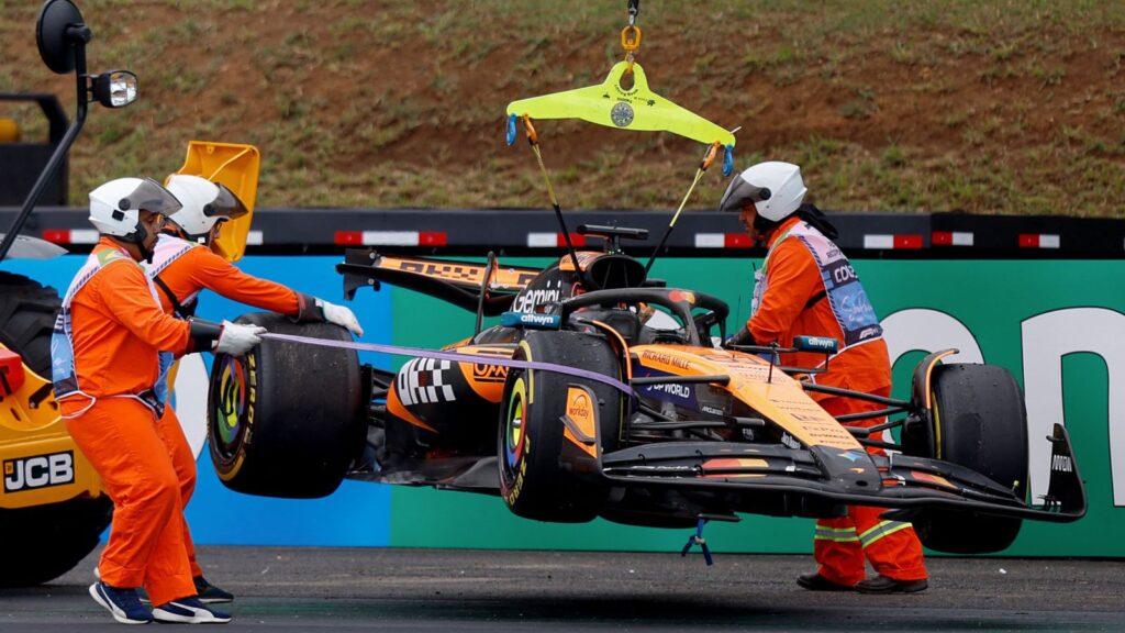 Sao Paulo GP: Was Oscar Piastri’s crash inadvertently caused by McLaren teammate and title rival Lando Norris? | F1 News