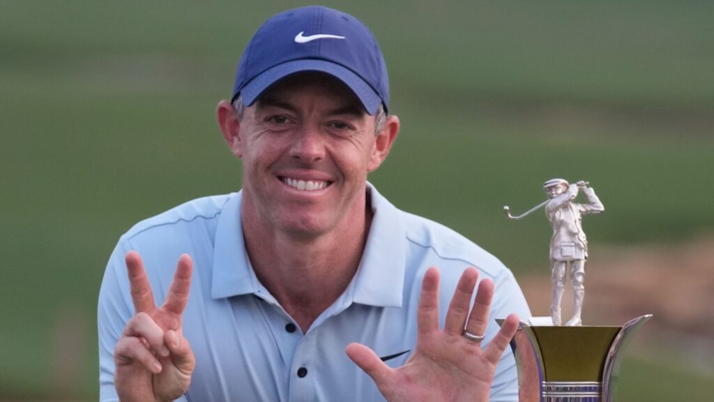 Rory McIlroy wins Race to Dubai: Grand Slam champion once again tops the Order of Merit, capping off DP World Tour history | Golf News