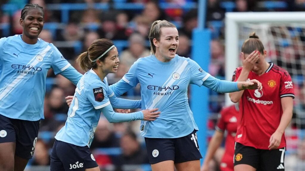 Man City Women 3 – 0 Man United Women