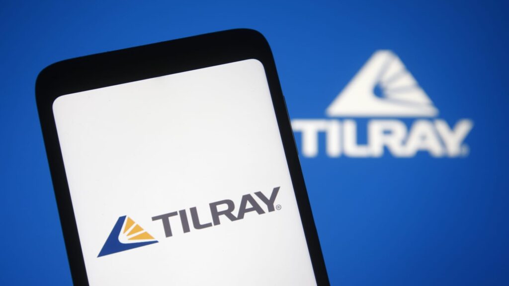 Stocks with the biggest price movements at midday: TLRY, ALGT, AVGO
