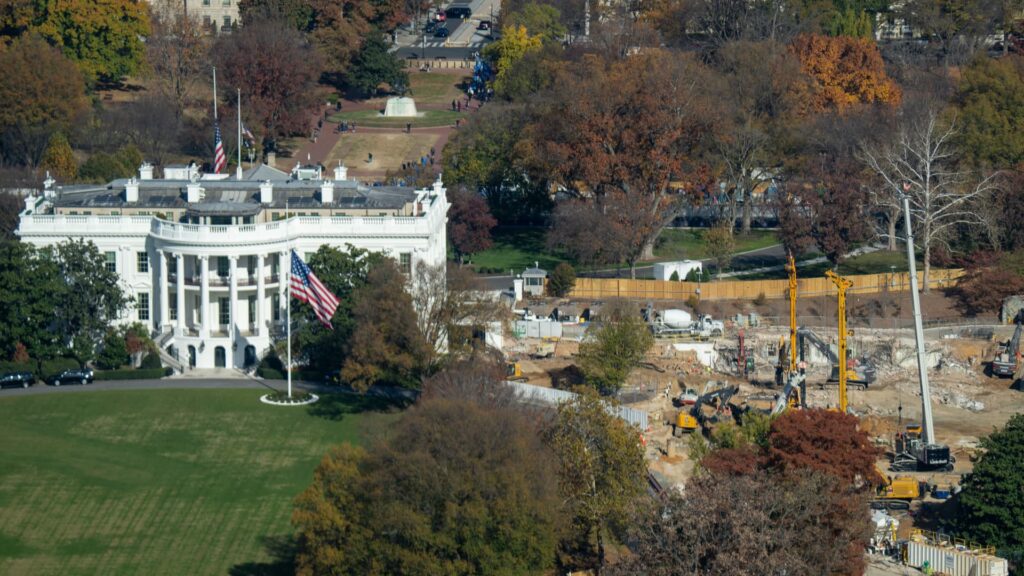 President Trump files lawsuit over construction of White House ballroom