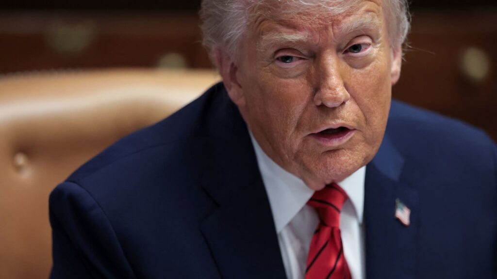 President Trump says the Fed could have “at least doubled” its latest rate cut