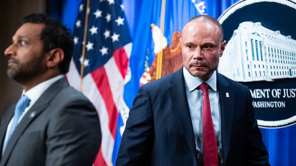 Dan Bongino will resign from the FBI early next year, MS NOW reports.