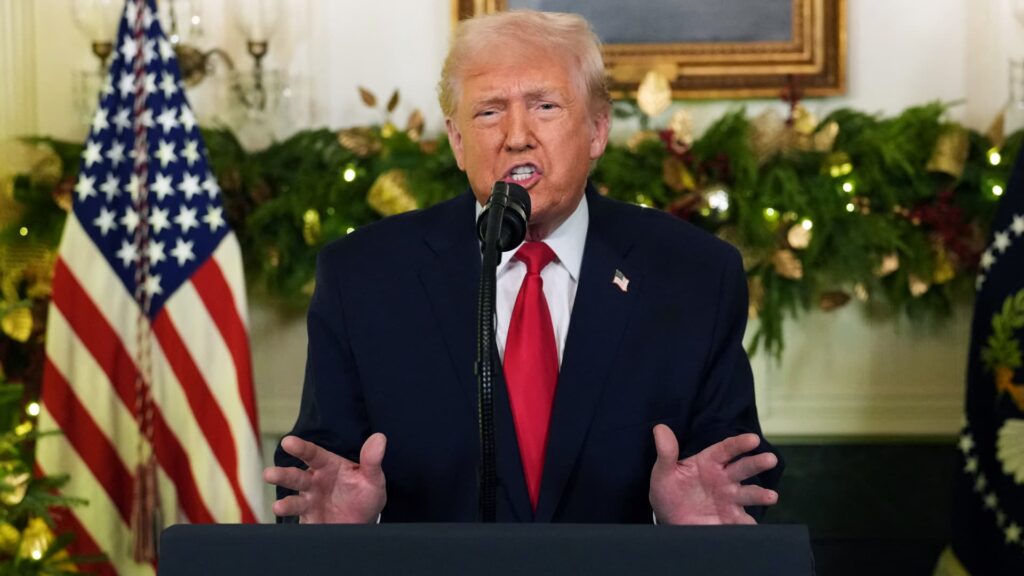 President Trump announces dividends for US soldiers in speech