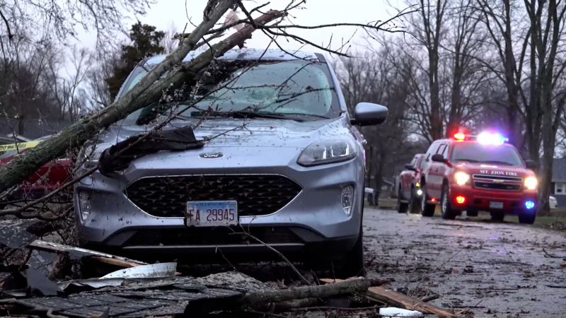 Snowstorms and tornadoes disrupt travel as winter brings frigid realities once again to the US
