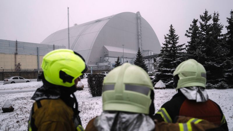 Chernobyl’s protective shield can no longer contain radiation after drone attack, UN nuclear watchdog says