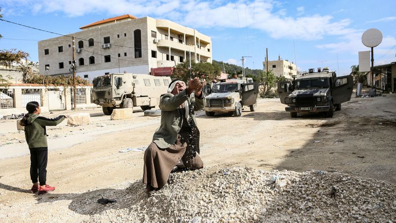 United Nations and Palestinians warn that destruction of West Bank could lead to permanent displacement of hundreds