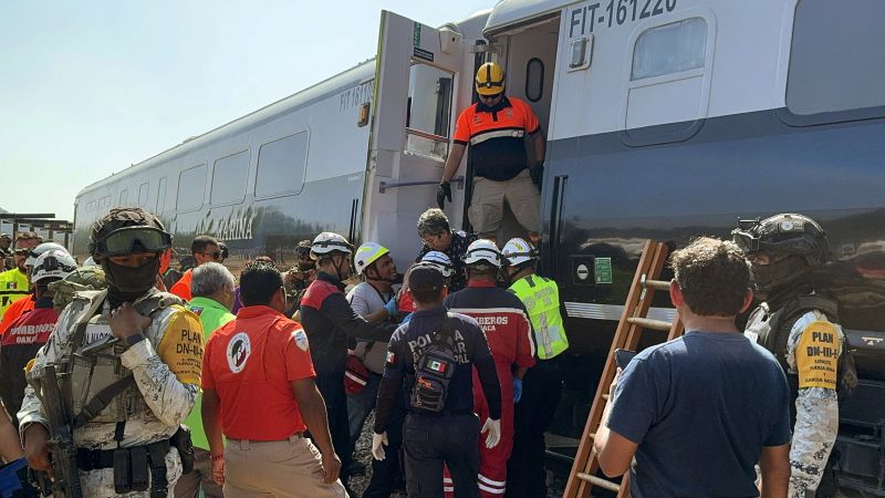 Train derails in Mexico: Interoceanic train derails in Oaxaca, killing at least 13 people