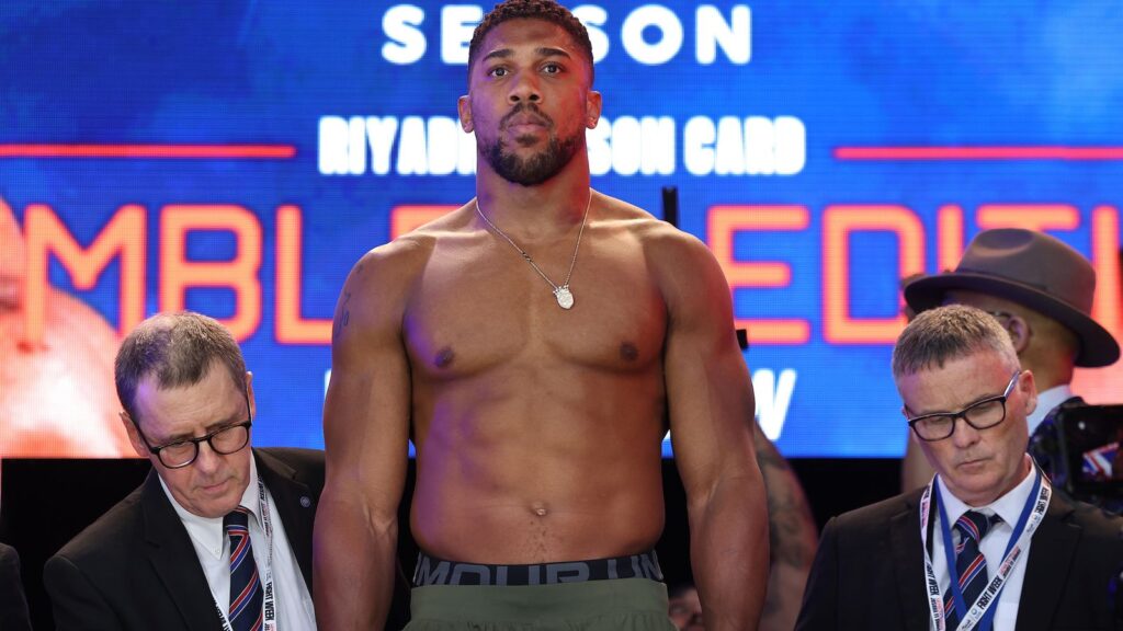 Jake Paul vs. Anthony Joshua: British heavyweight star fights YouTube star under weight limit of 245 pounds | Jake Paul vs. Anthony Joshua Boxing News