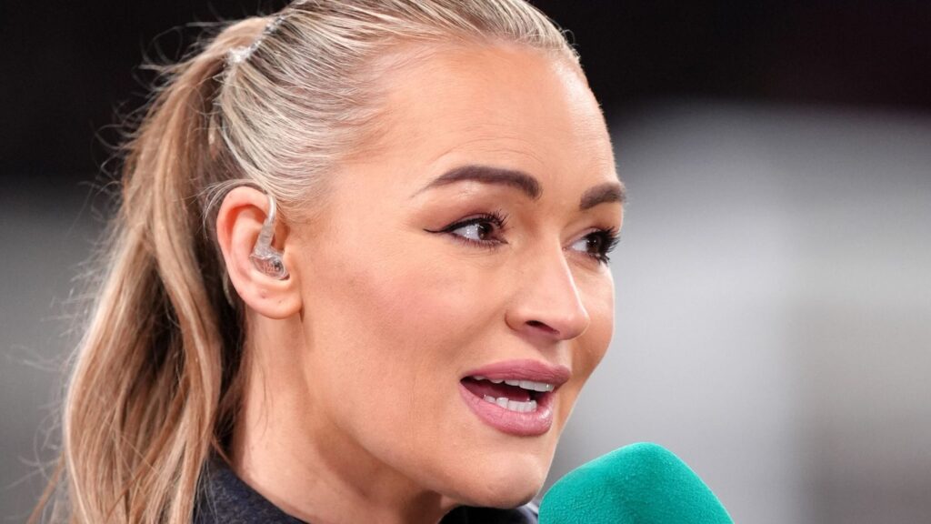Laura Woods: TV presenter says Soccer News is okay after ‘bizarre’ broadcast collapse before England