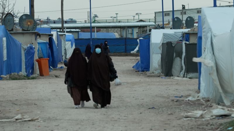 ‘Completely stateless’: Inside a detention camp for ISIS-linked women and children as instability in Syria rises