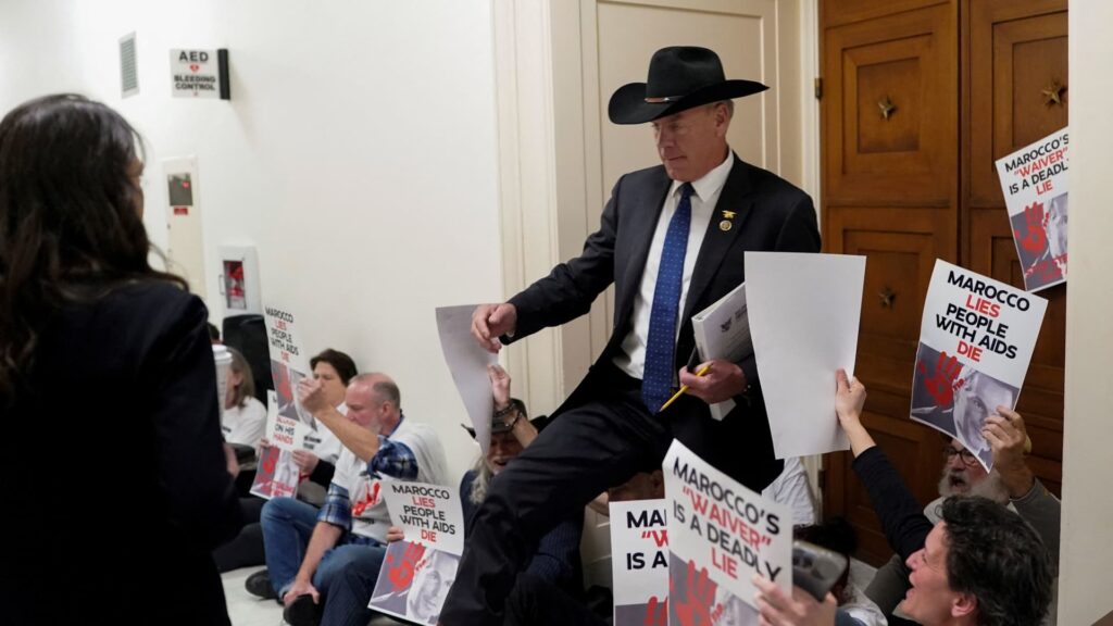 President Trump’s military threat to Greenland is downplayed on the Hill