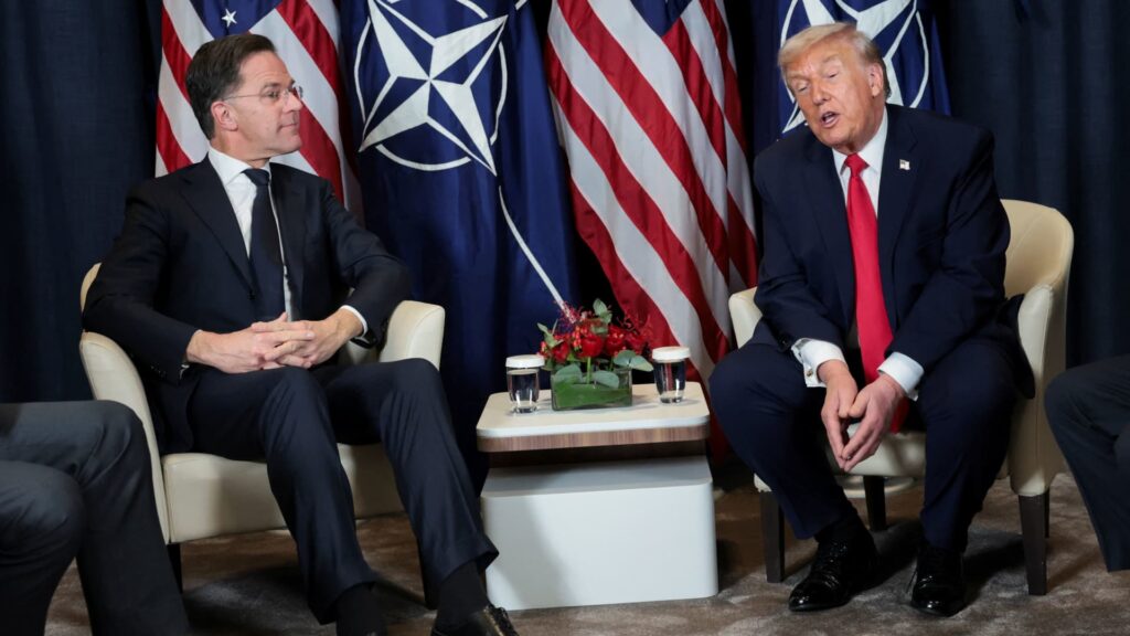 President Trump says he has agreed to a “framework” for the Greenland Agreement with NATO, cancels European tariffs