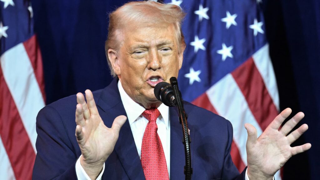 President Trump says he has called off attack on Venezuela, promotes oil investment