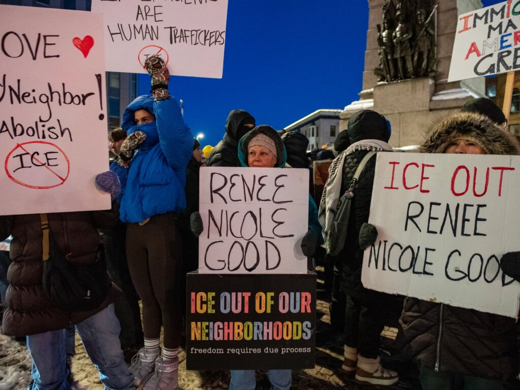 Thousands of people in Minneapolis brave the bitter cold to protest against ICE crackdown | Migration News