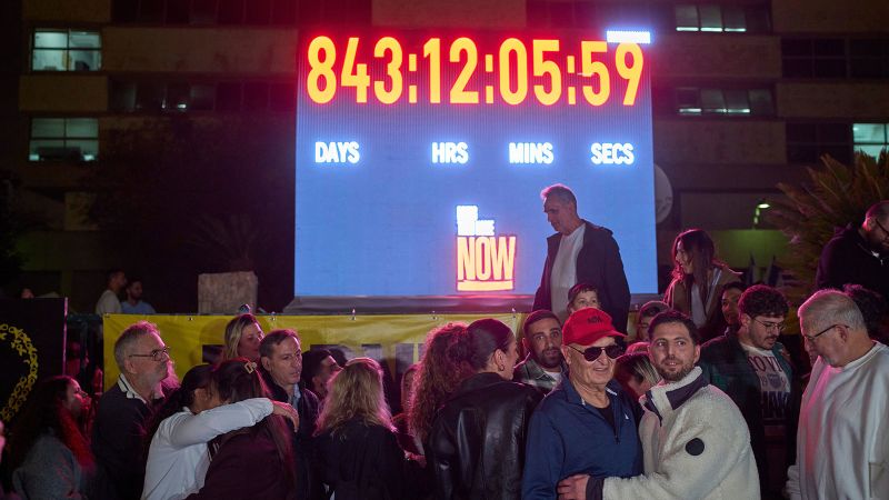 After 843 days, the clock counting the agonizing wait for Israeli hostages has finally stopped.