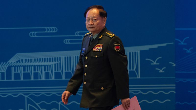 China’s top commander under investigation in latest military purge