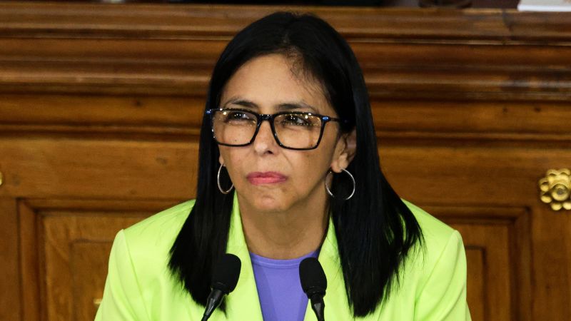 Venezuelan Acting President Delcy Rodriguez says ‘enough is enough’ of US orders