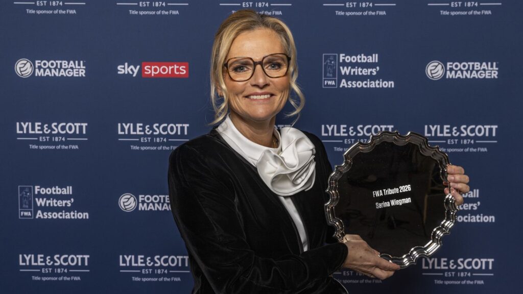 Sarina Wigman: England women’s manager admits after winning Football Writers’ Association Award, “I never expected this to happen” | Soccer News