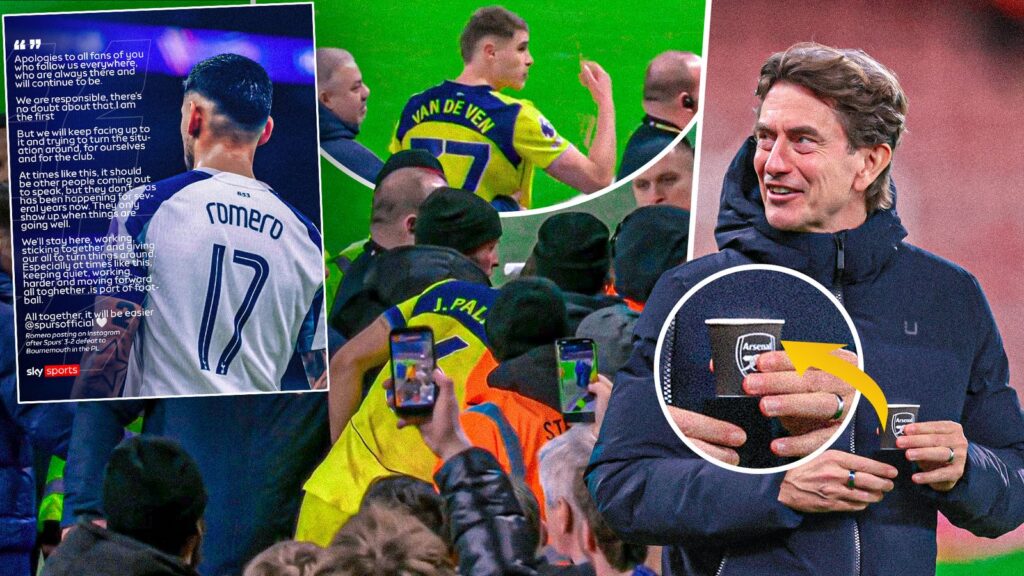 Cristian Romero: Tottenham captain appears to criticize Spurs hierarchy in social media post currently being edited | Soccer News