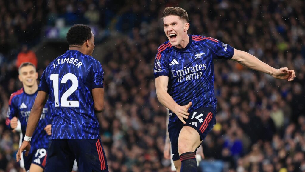 Leeds 0-4 Arsenal: Gunners claim Premier League title with ‘commanding’ win at Elland Road, says Paul Merson Soccer News
