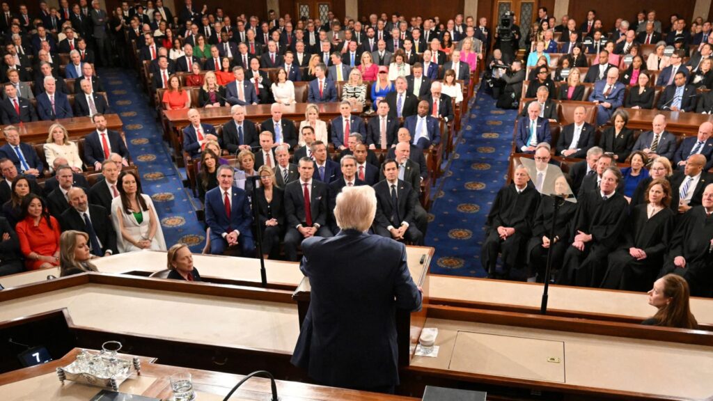 Trump to speak as voters weigh in on economic impact