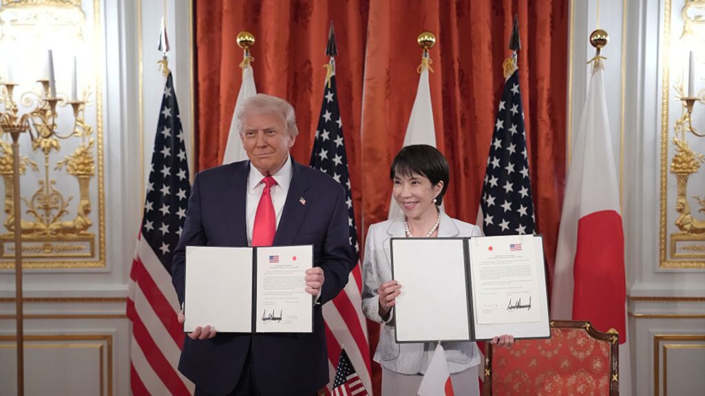 President Trump says Japan should invest in energy, industrial projects in Ohio, Texas, Georgia